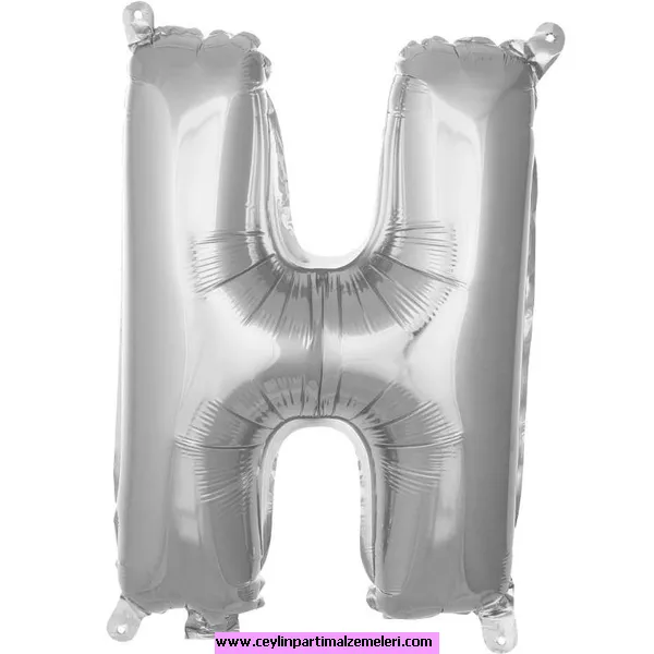 H Gümüş Folyo Balon